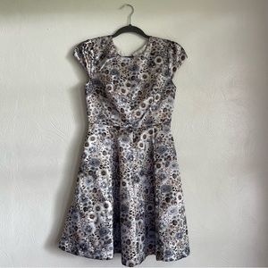 LC Lauren Conrad Floral A-Line Party Dress